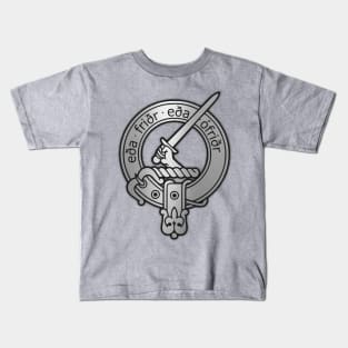 Clan Gunn Crest - Old Norse Kids T-Shirt